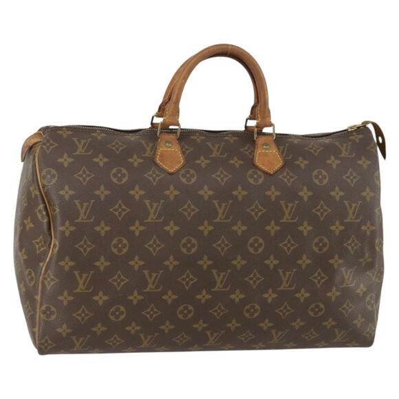 Louis Vuitton Handbags - Louis Vuitton Speedy Handbag Monogram Canvas Brown Canvas Handbag (Pre-Owned)